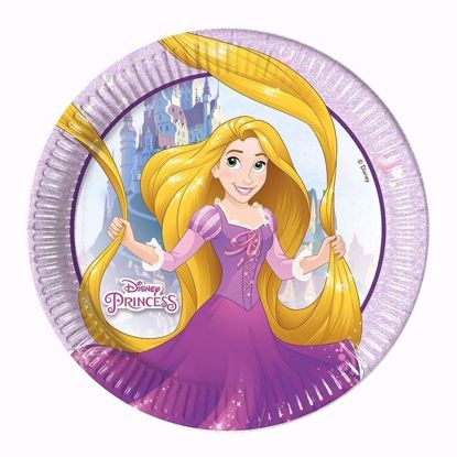 Platos de Cartón Princesa Disney