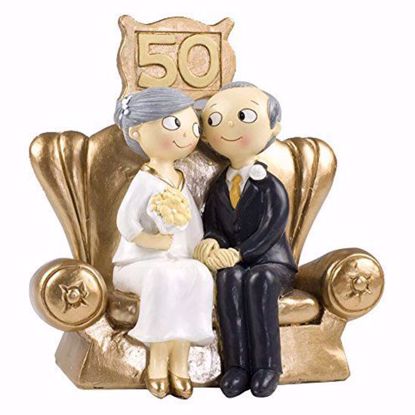 Figura de pareja celebración 50 años